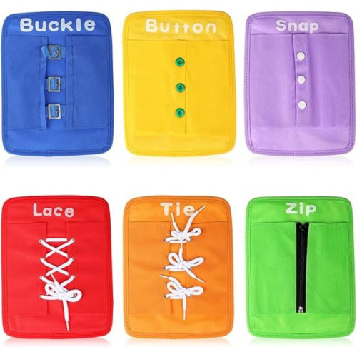 YHZAN Montessori Dressing Board Development Toy