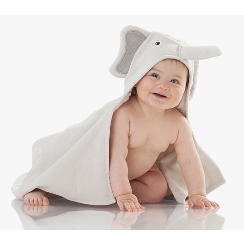 Elephant Baby Hooded Towel | Pottery Barn Kids