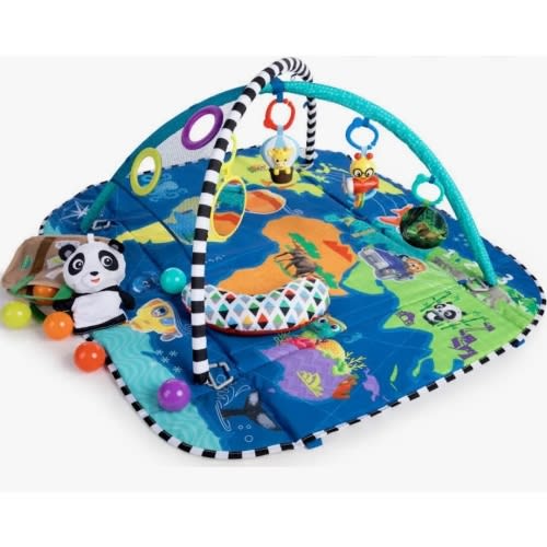 Baby Einstein 5-in-1 Journey of Discovery Activity Gym and Play Mat, A