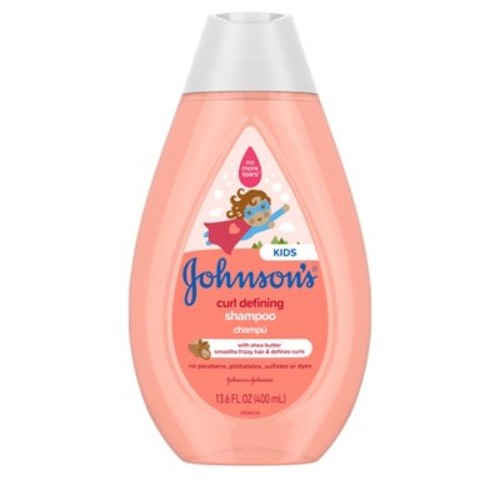 Johnson's Kids Curl-Defining Shampoo, Shea Butter, for Toddler's Hair - 13.6 fl oz