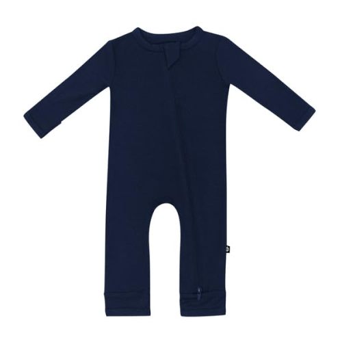 KYTE BABY Unisex Rayon Made From Bamboo Zippered Rompers 0-24 Months
