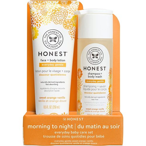 The Honest Company 2-in-1 Shampoo + Body Wash + Face Lotion, 18.5 fl oz, Citrus Vanilla Refresh Scent