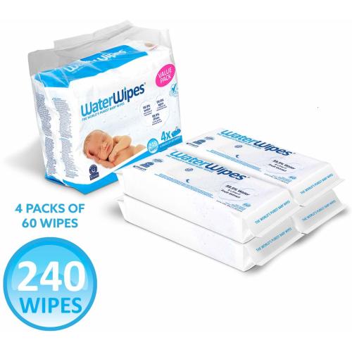 WaterWipes Sensitive Baby Wipes (240 Count)