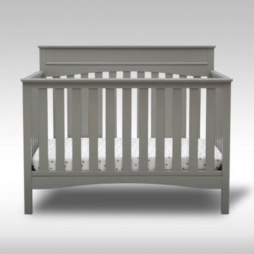 Delta Children Skylar 6-in-1 Convertible Crib - Gray