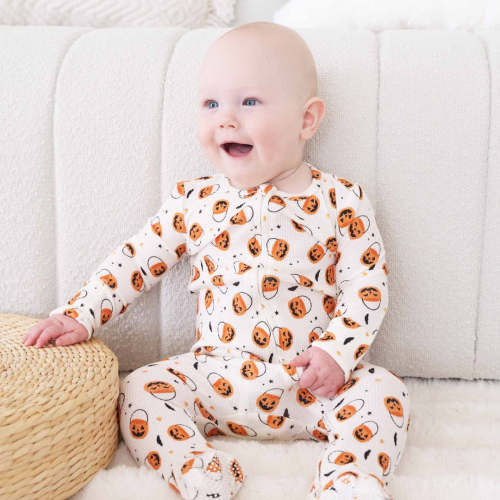 Halloween Zipper Footies