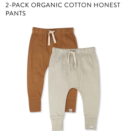 2-Pack Organic Cotton Honest Pants | Honest Baby Clothing