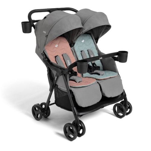 Joie Rosemary Lightweight Double Stroller - Nectar & Mineral