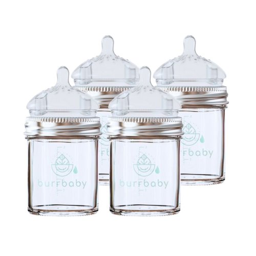 7.5oz Natural Glass Baby Bottles