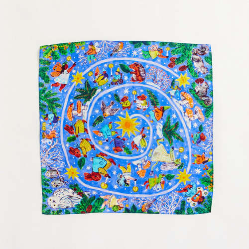 Advent Playsilk Illustrated By Phoebe Wahl