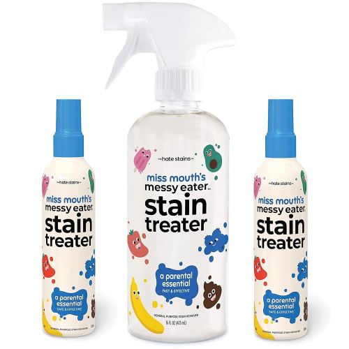 Miss Mouth's Messy Eater Stain Treater - 2 Pack Stain Remover Spray and 16oz Bottle