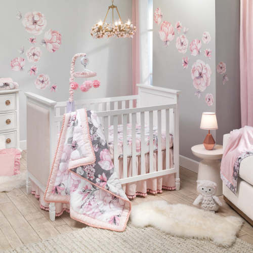 Lambs & Ivy Botanical Baby 4-Piece Crib Bedding Set — buybuy BABY