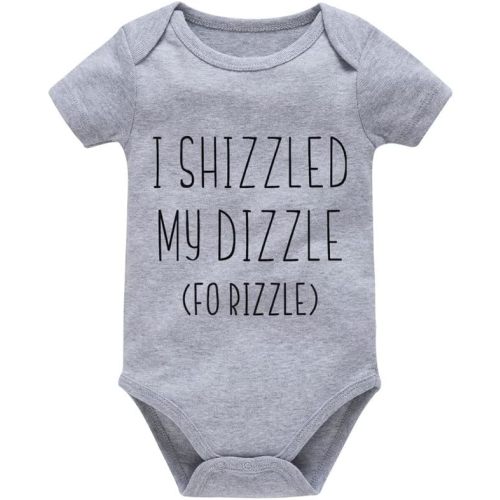 Viuluti Just Hatched Dinosaur Baby Bodysuits Funny Infant Boys Girls Romper One-piece Bodysuit Cotton Newborn Clothes