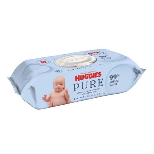 Huggies 99% Water Refill 72 Pack