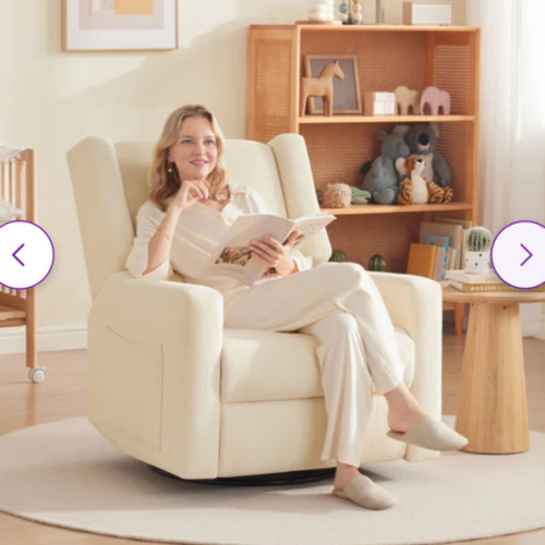 Latitude Run® Tucker Swivel Reclining Glider | Wayfair