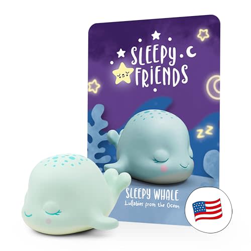 Tonies Sleepy Friends: Lullabies from The Ocean Audio Toy Figurine Featuring Sleepy Whale