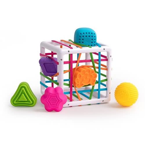 Fat Brain Toys InnyBin - Sensory Shape-Learning Toy for Babies & Toddlers