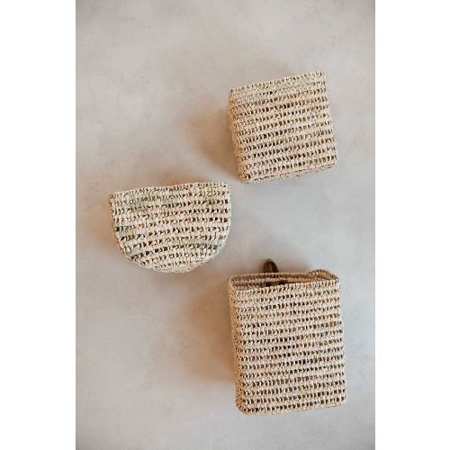 Roan Iris Hanging Basket Trio