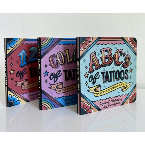 ABC's, 123's, and Colors of Tattoos 3 Book Set — ODD BIRD BOOKS