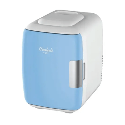 Cooluli - Classic 0.1 Cu. Ft. Mini Fridge - Blue