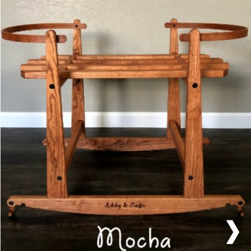 Addy & Sage Rocking Stand for Ghanaian Bolga Bassinets | Baby Eco Trends