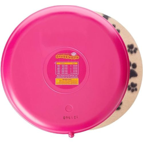 The 'Original' Snugglesafe Microwave Heating Pad Disc Microwavable Heated Pet Bed.