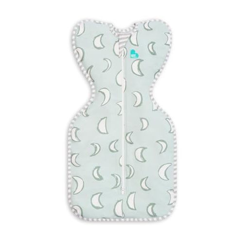 Love to Dream Swaddle UP, Baby Sleep Sack, Self-Soothing Swaddles for Newborns, Get Longer Sleep, Snug Fit Helps Calm Startle Reflex, New Born Essentials for Baby, 1.0 TOG, 13-19 lbs, Eclipse Olive