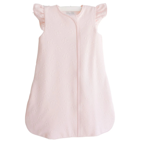 PInk Jacquard Bows Sleep Sack by Terry Tots (2 Sizes) – Pink Bows