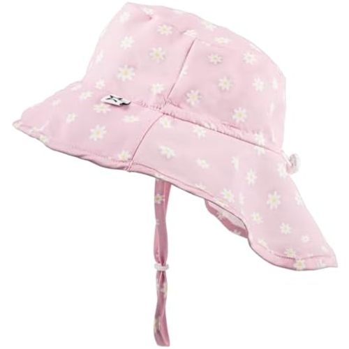 Tiny Twinkle Sun Protection Baby Flap Hat with UPF 50+ Sun Protection for Baby and Toddler Boys and Girls