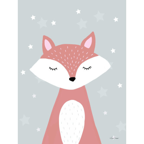Redwood Rover Sweet Fox - Wrapped Canvas Print | Wayfair