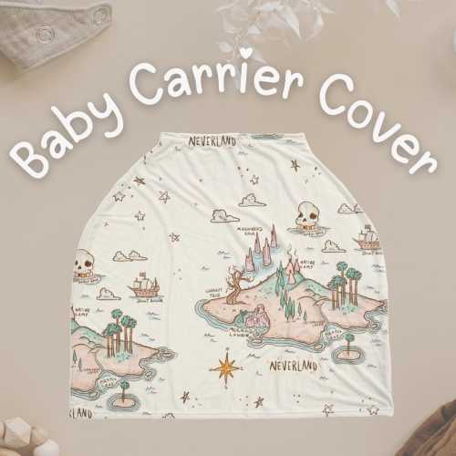 Neverland Map Carrier Seat Cover