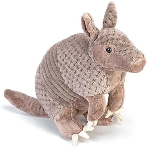 Wild Republic Armadillo Plush, Stuffed Animal, Plush Toy, Gifts for Kids, Cuddlekins 12"