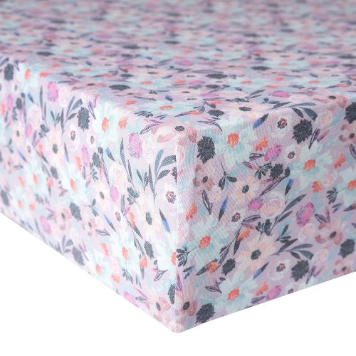 Premium Fitted Knit Crib Sheet/Toddler Sheet Morgan by Copper Pearl