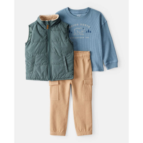 Toddler Boy 3-Piece Vest Outfit Set - Carter's | Carter's