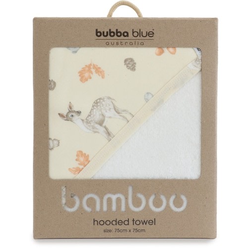 Bubba Blue Woodland Bamboo Hooded Towel