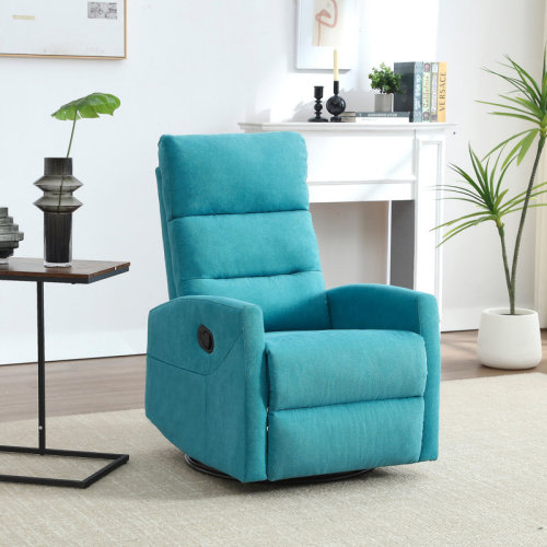 Ebern Designs Lila 26" W Manual Swivel Rocker Recliner With Pockets & Reviews | Wayfair