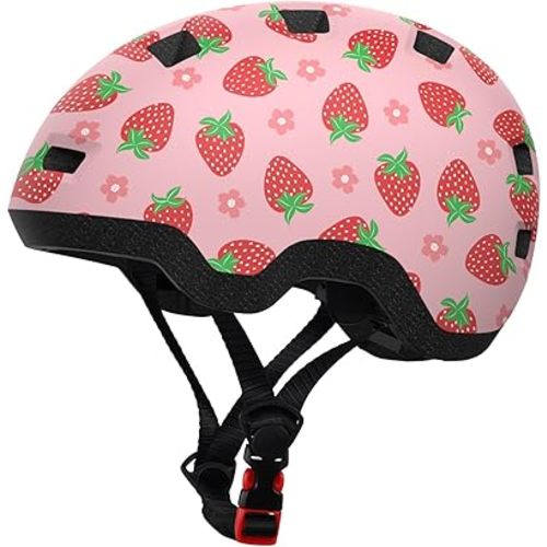 Toddler Bike Helmet for Ages 1-3/2-4/3-5-6 Years Old | Baby Infant Kids Helmet Adjustable Dial Fit & 12 Vents | Lightweight CPSC Certified Helmet for Boys Girls for Cycling, Scooter, Skateboard