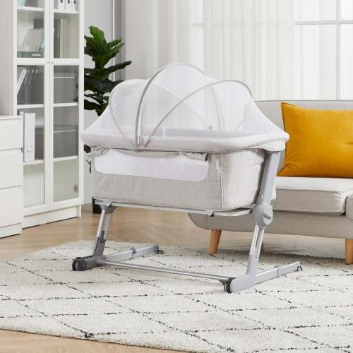 Unilove Hug Me Plus 3-in-1 Bedside Sleeper – Swaddles Baby