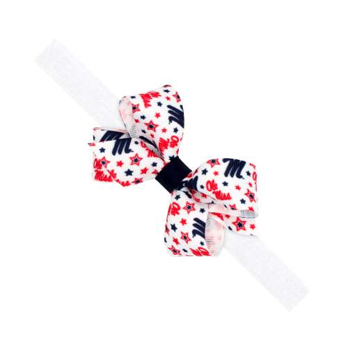 Ole Miss & UF Collegiate Baby Headband Bows