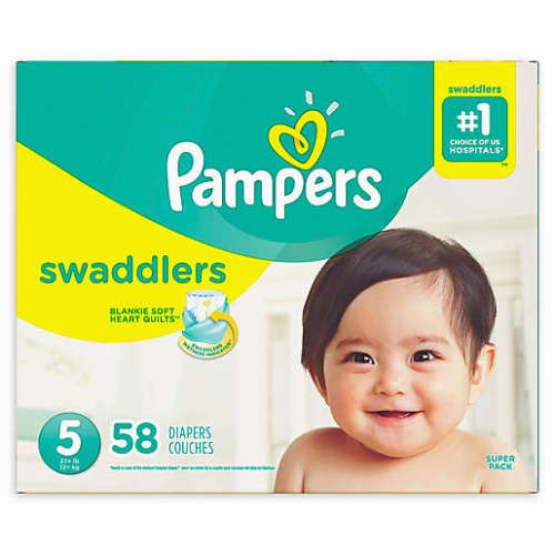 Pampers® Swaddlers™ 58-Count Size 5 Super Pack Diapers