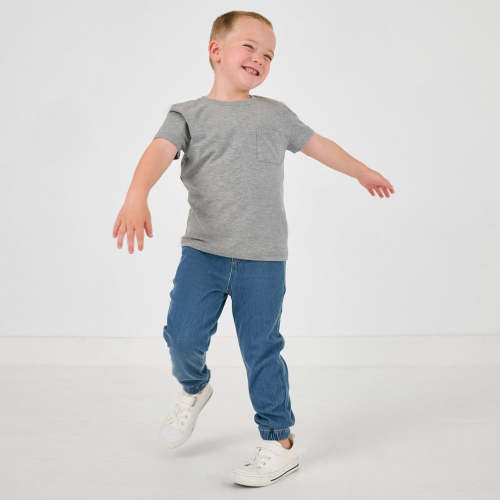 Midwash Blue Denim Jogger - Little Sleepies