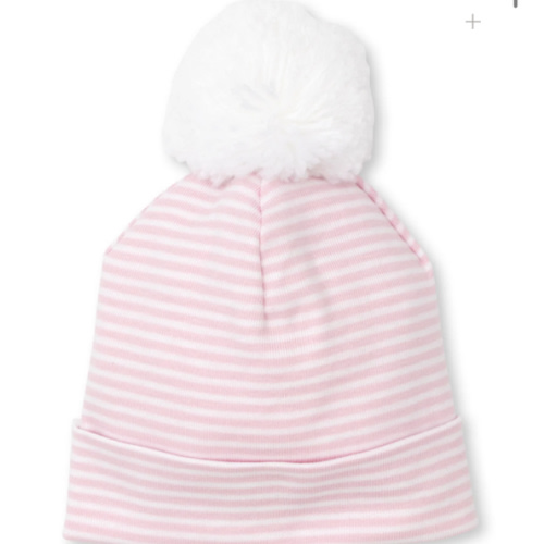 Classic Rib Pink Stripe Hat