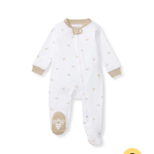 Golden Bee Organic Cotton Sleeper Hummus