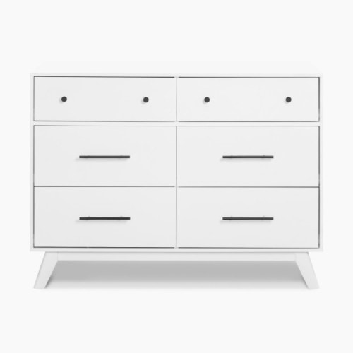 Otto 6-Drawer Dresser - White