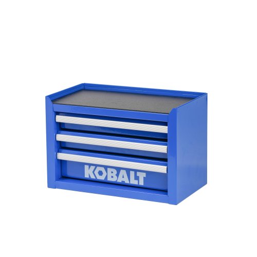 Baby’s First Toolbox: Kobalt Mini 3-Drawer Blue Steel Tool Box