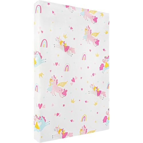 Viviland Pack n Play Mattress - 38" x 26" Premium Soft Foam Portable Toddler Mattress for Pack and Play Topper, Odorless, Breathable, Comfortable and Stable, mini pad for Baby mattresses