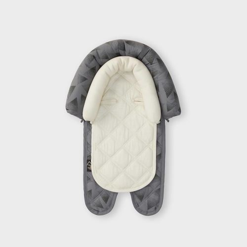 Allyson Felix + GoldBug 2-in-1 Duo Head Support for Baby and Infant Car Seats - Stone