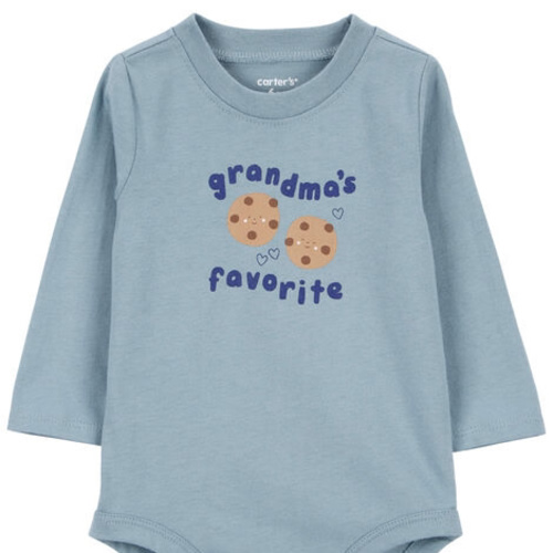 Baby Grandma's Favorite Long-Sleeve Bodysuit
