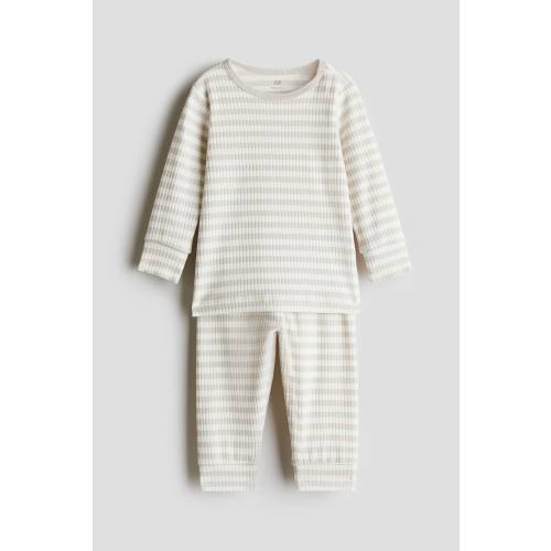 RIBBED COTTON SET