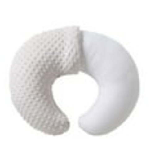 Nursing Pillow and Positioner, Breastfeeding, Bottle Feeding, Baby Sitting Support with Removable Ultra Soft Cover, Tummy Time Support for Baby Boys and Girls