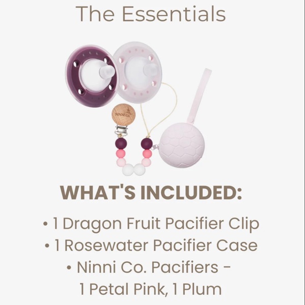 The Ultimate Gift Set: pacifiers (2), pacifier clip, & pacifier case